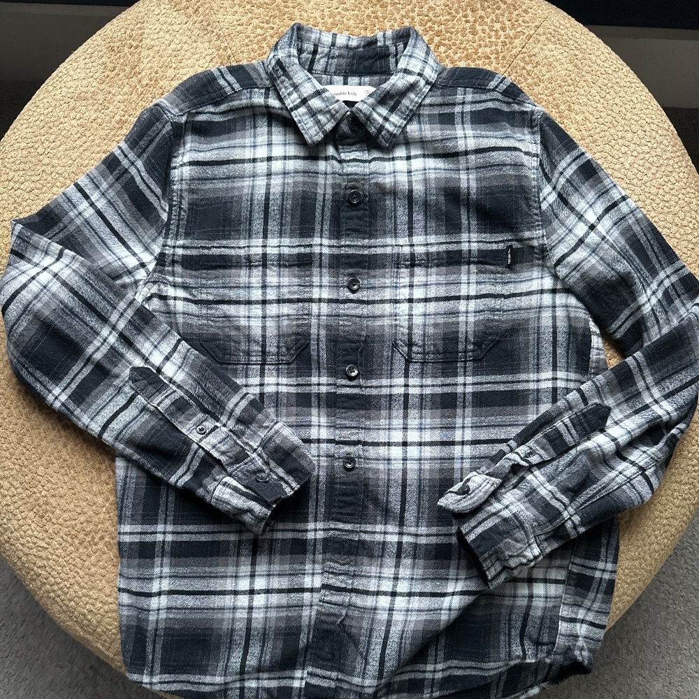 Boys Abercrombie Kids flannel shirt